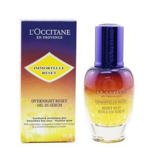 L’OCCITANE Immortelle Overnight Reset Serum 1 oz NIB
